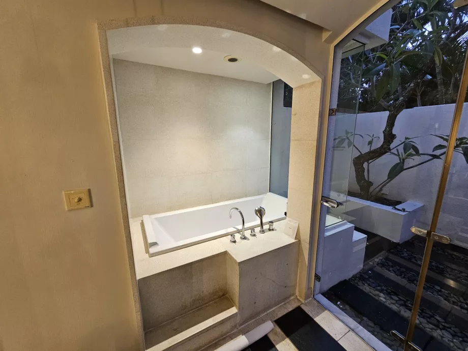 Bathroom, bathtub