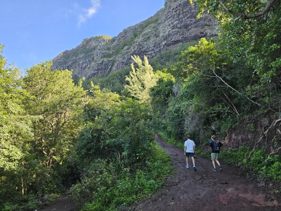 Start of the journey to Le Morne