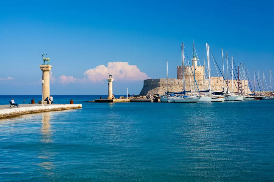 Mandraki Harbour