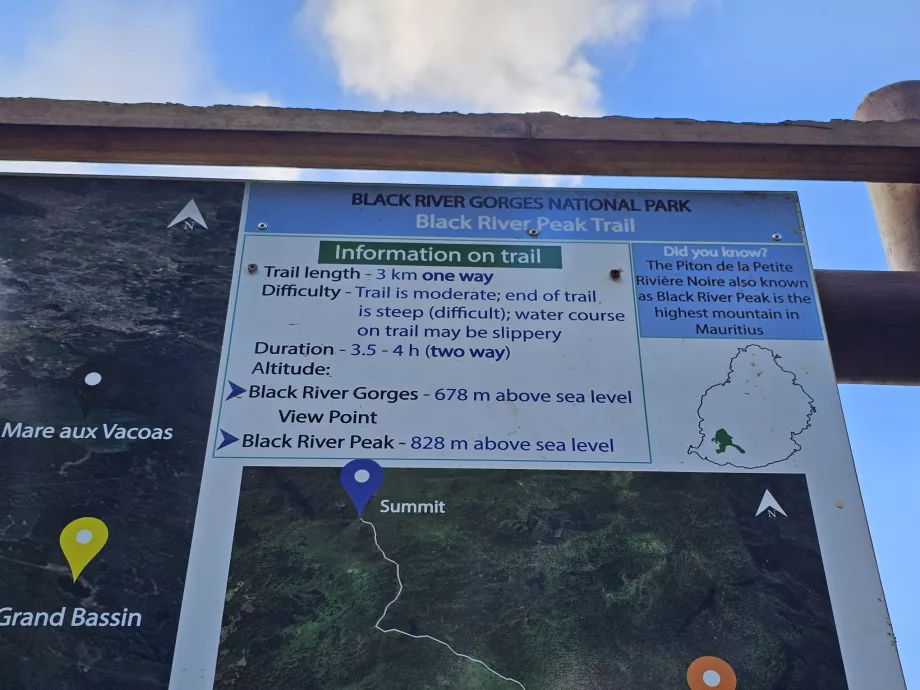 Information near Black River Peak Trail
