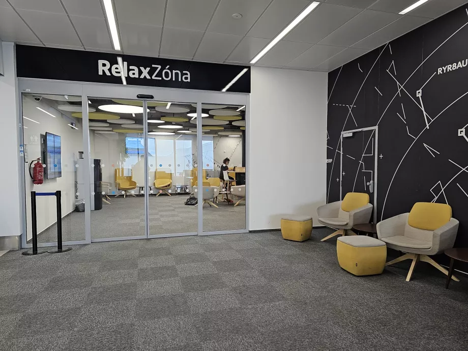 Relax zone at Terminal 1