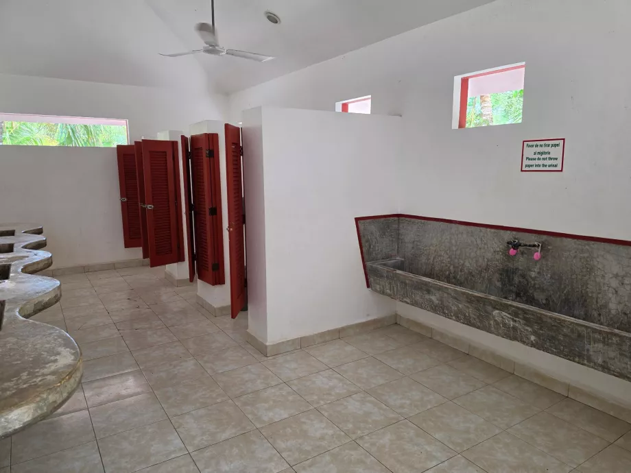Free toilets