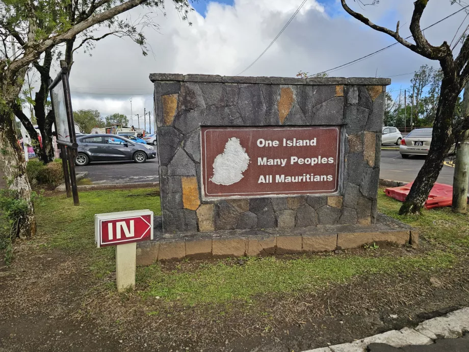 Signs at Grand Bassin