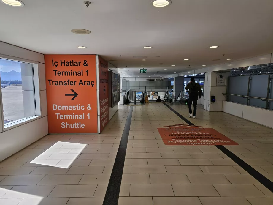 Transfer between terminals