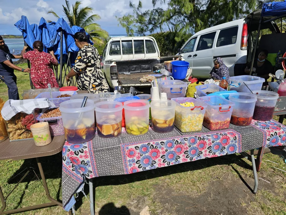 Beach refreshments