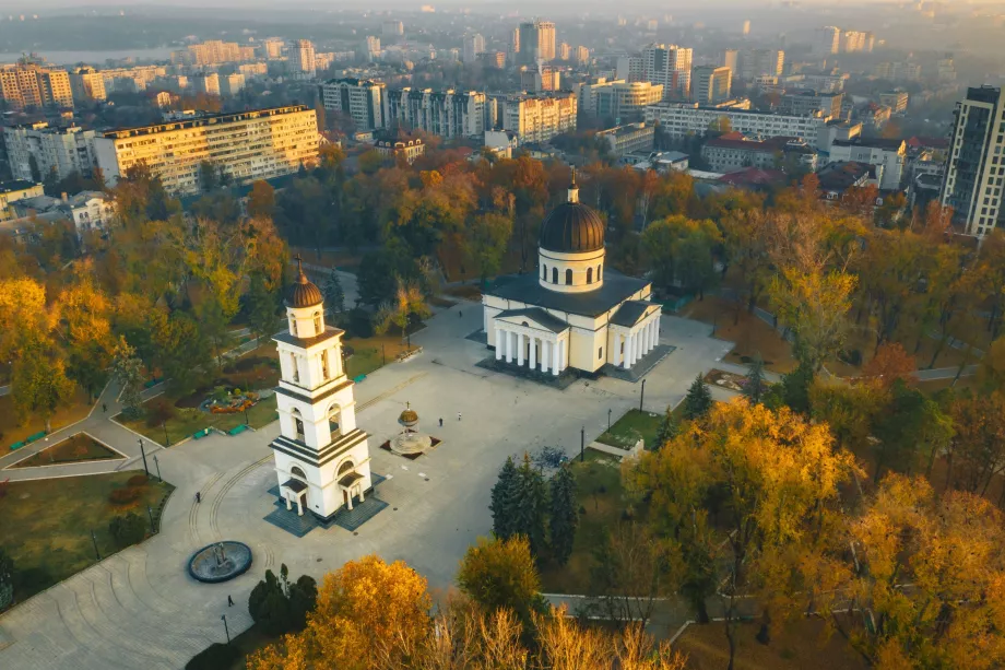 A bird’s-eye view of Chișinău