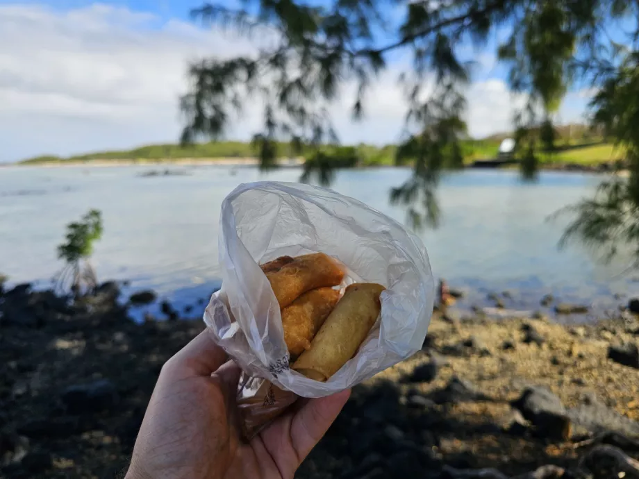 Refreshments on the beach
