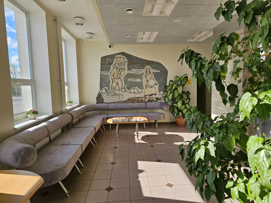 Waiting room in the public part