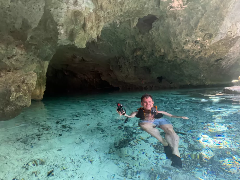 Me at Gran Cenote