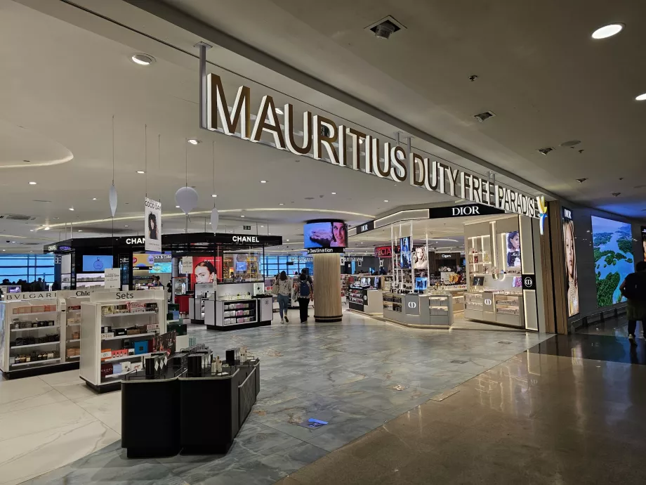 Duty Free Shop, Mauritius airport