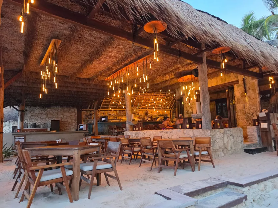 Restaurants along the high street