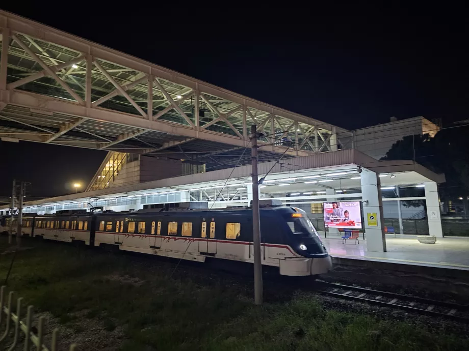 Metro stations at Izmir Airport