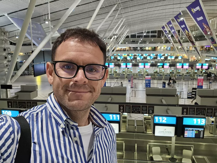 Me in the CPT terminal