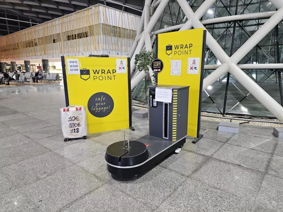 Luggage wrapping