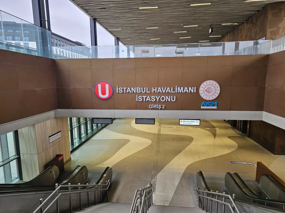 Istanbul Airport metro stations