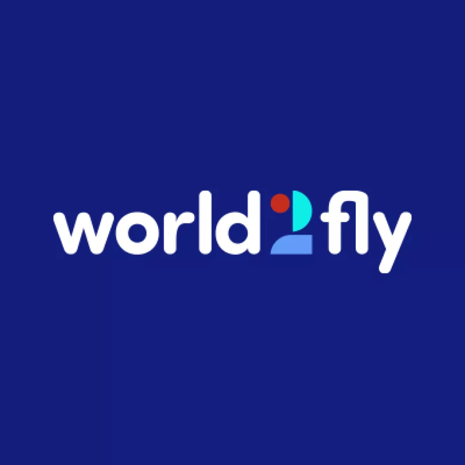 World2Fly logo