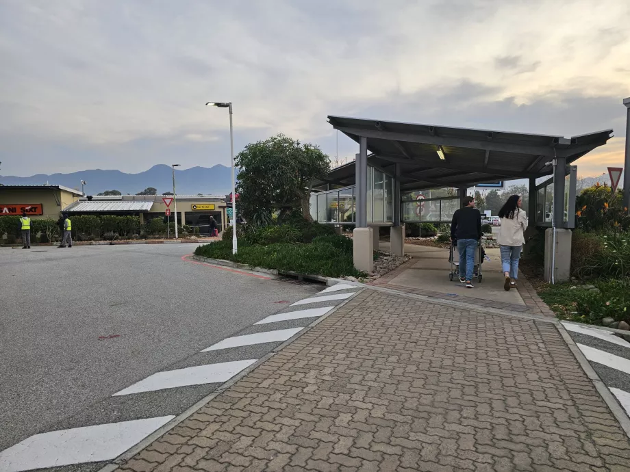 The road to car rental