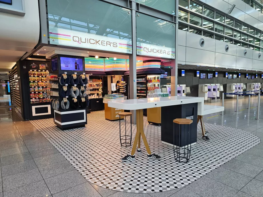 Refreshments in the public area