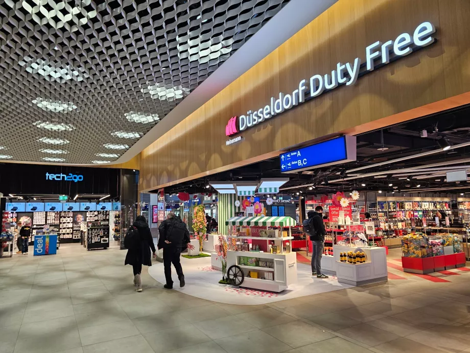 Duty free shop in DUS