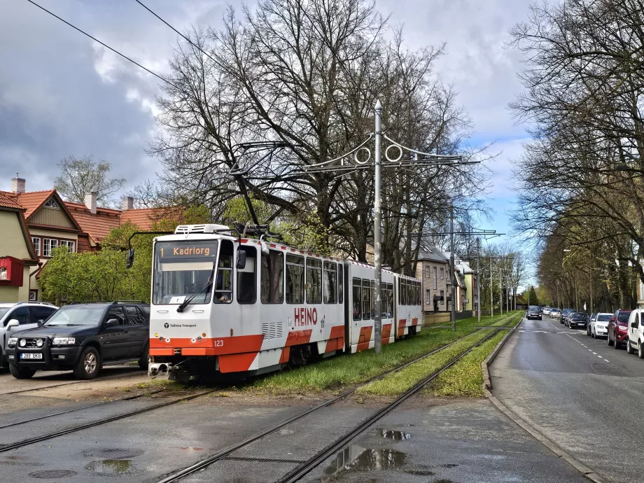 Tram in Tallinn