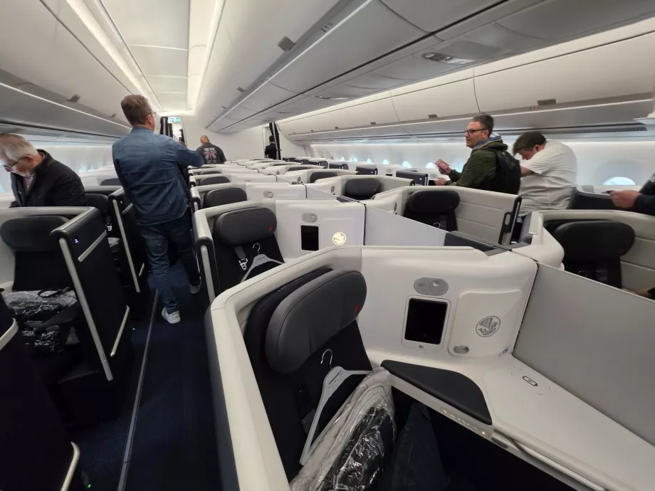 A first look at the new business class