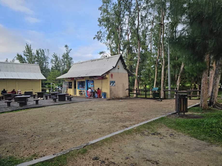 St Felix Beach, refreshment stand