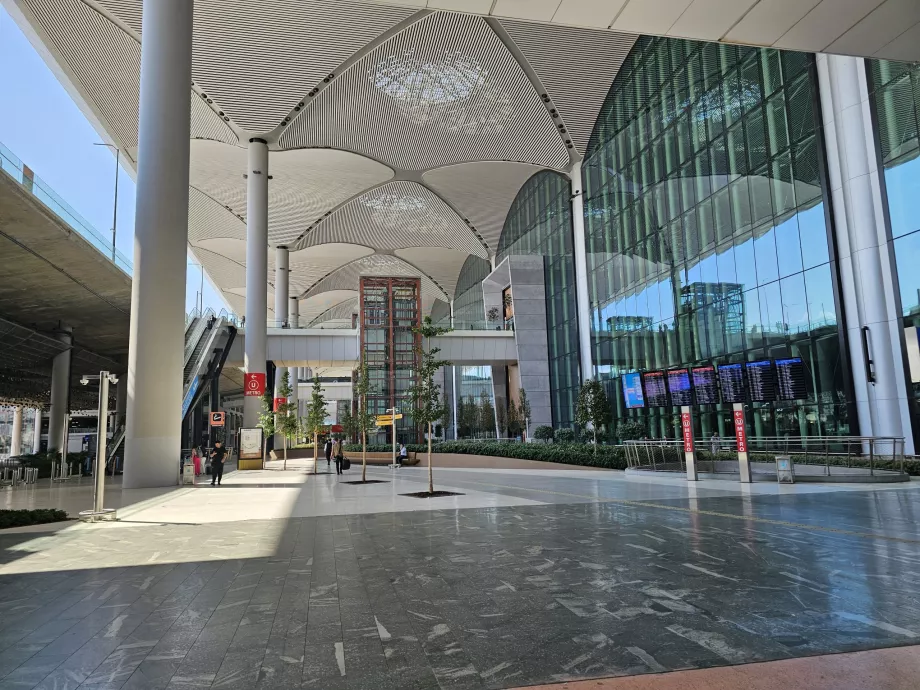 arrival by airport Istanbul