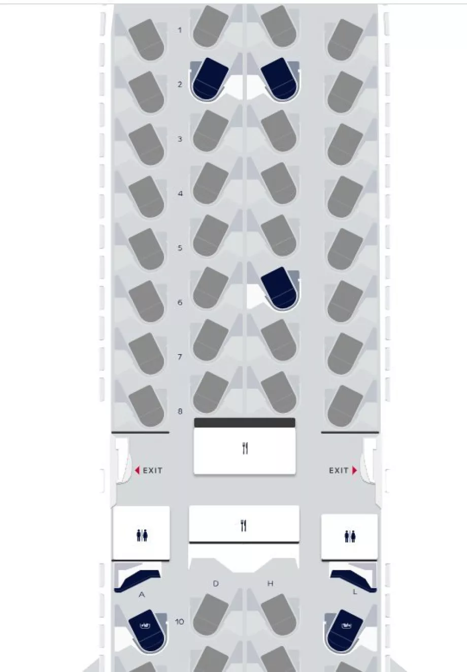 Seat Map: the new business class