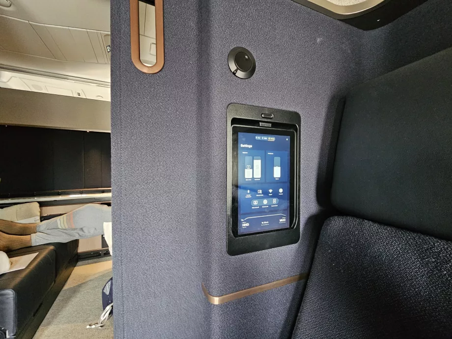 Tablet for seat or IFE control