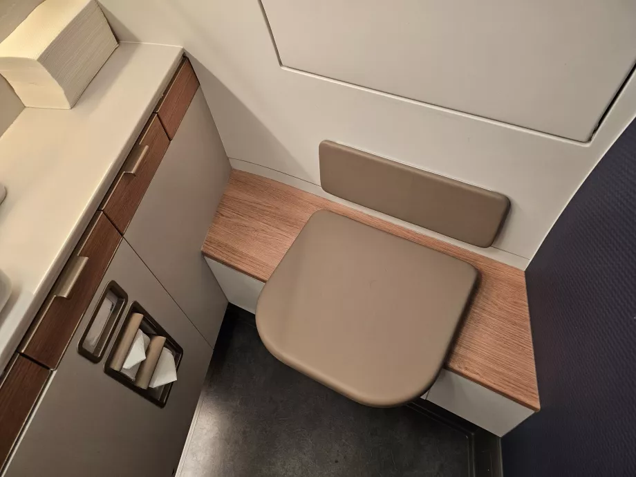Toilet for First Class passengers