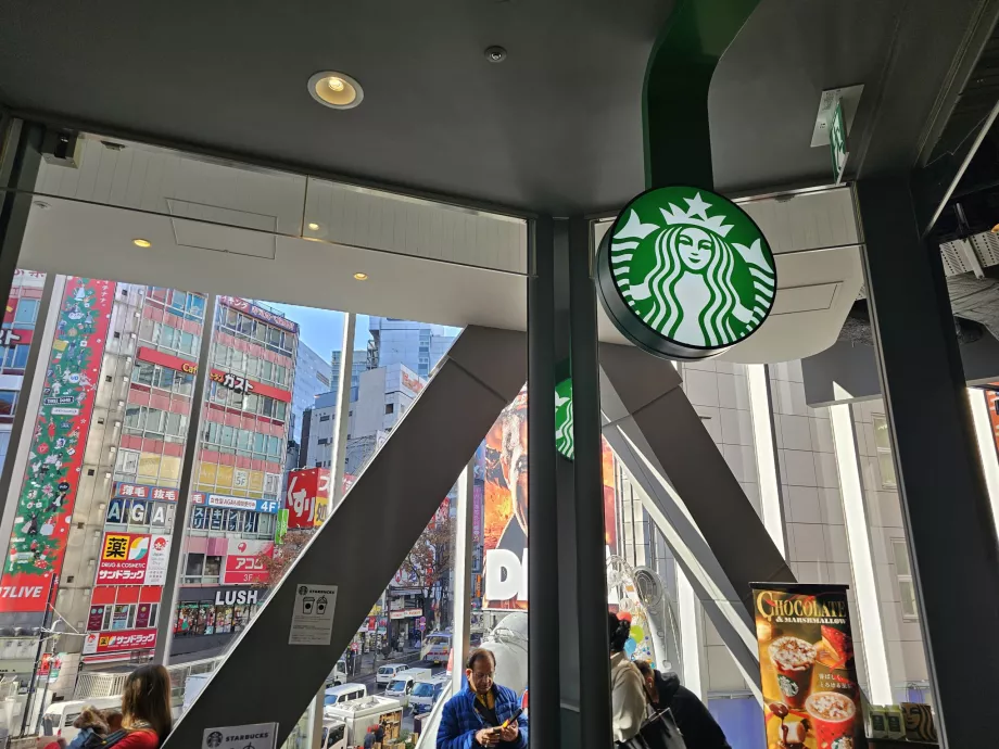 Starbucks on Shibuya