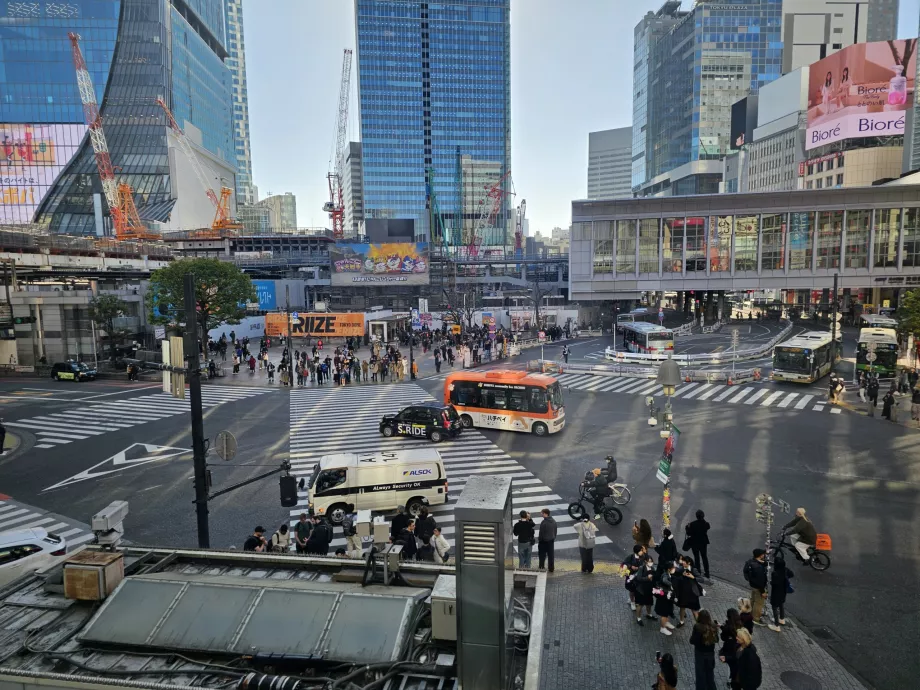 Shibuya Junction from Starbucks