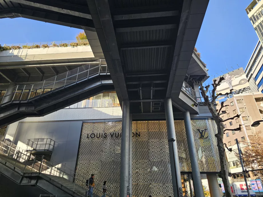 Staircase to Miyashita Park