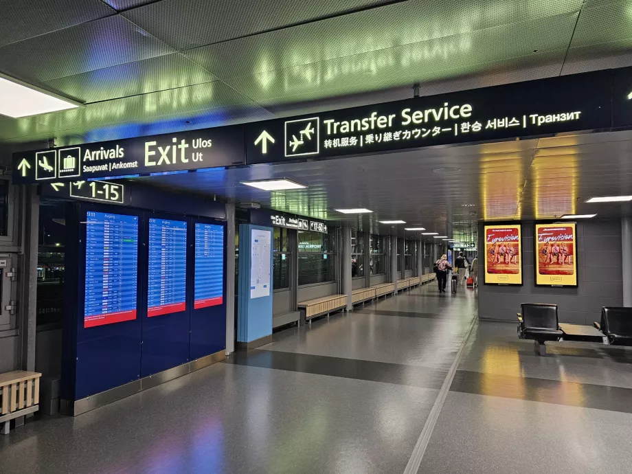 Transfer, Helsinki Airport