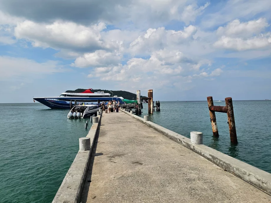 Thong Sala pier on Koh Phangan