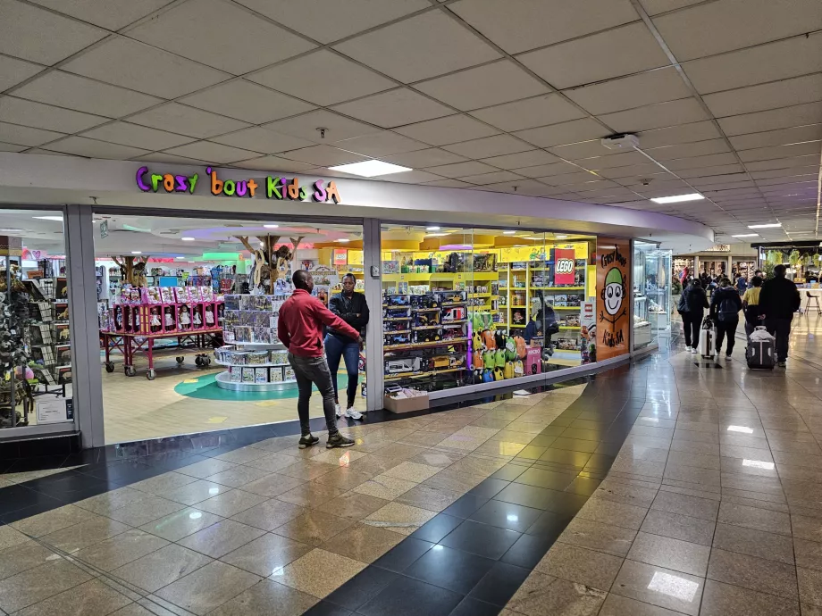 Toy shop, transit zone