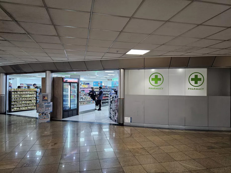Pharmacy in the transit zone