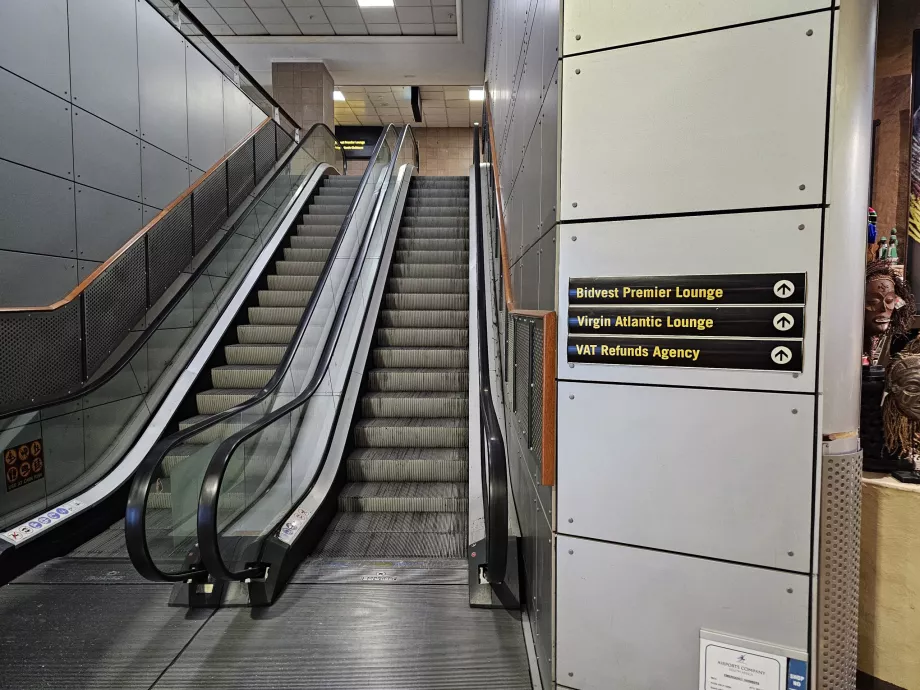 Escalators for Bidvest Lounge