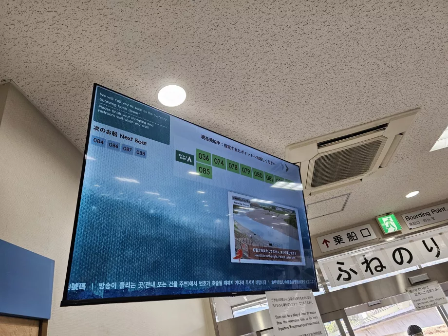 Boarding the ship by numbers