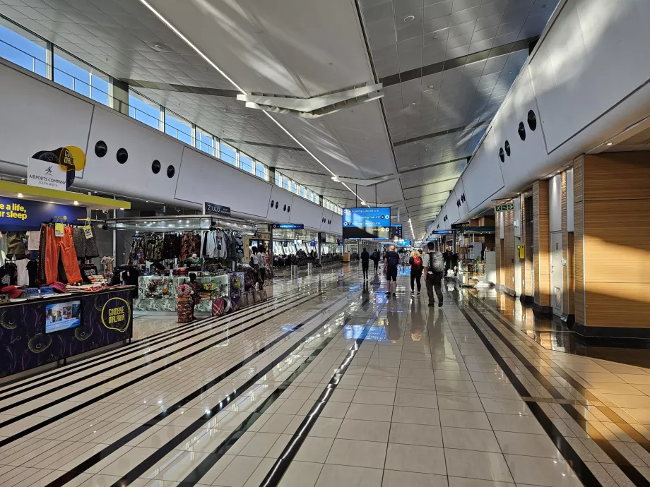 International transit section