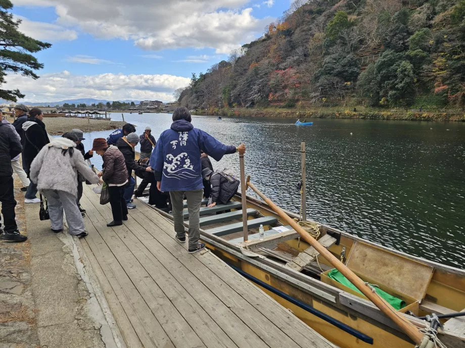 Arashiyama wharf