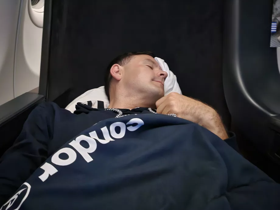 I'm sleeping in the Prime Seat