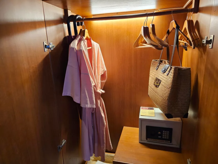 Bathrobes and safe