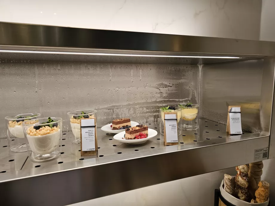 First Class Lounge (Main Terminal) - sweets and desserts