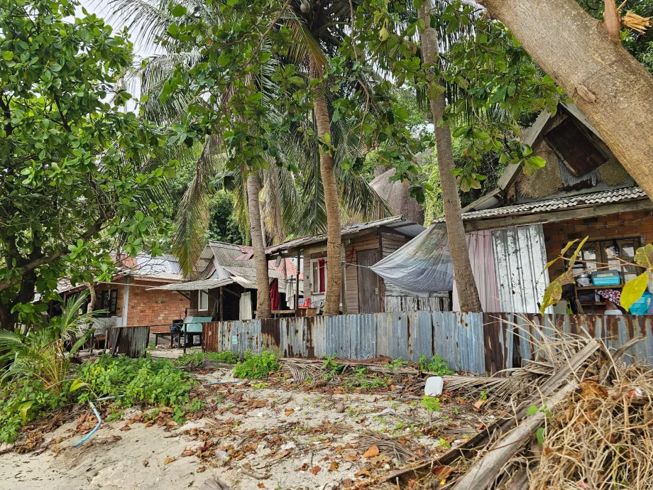 Rin Nai Beach, a beachside slum