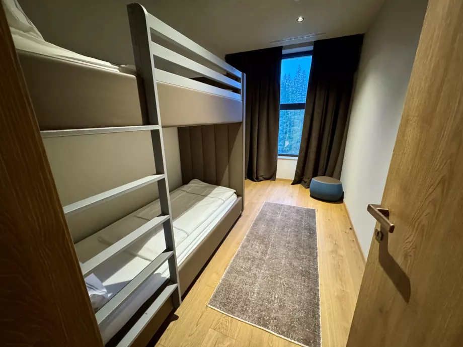Children's room with bunk bed