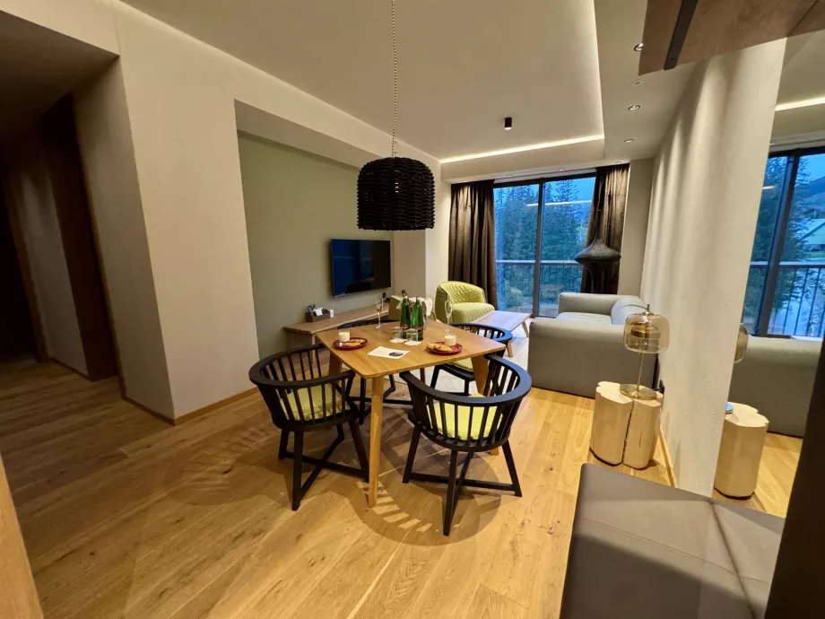 Living room in the apartment