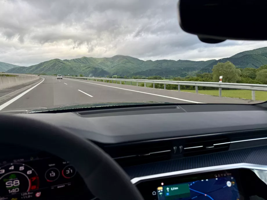 On the way to the Low Tatras