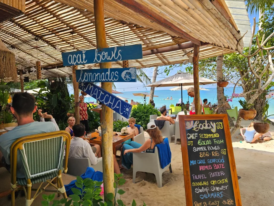 Restaurants on Secret Beach