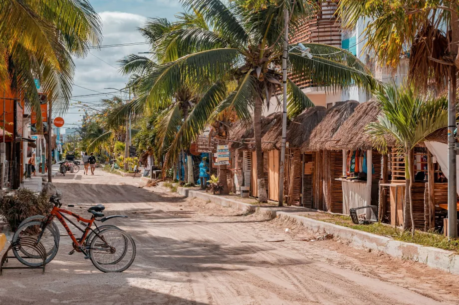 The town of Holbox